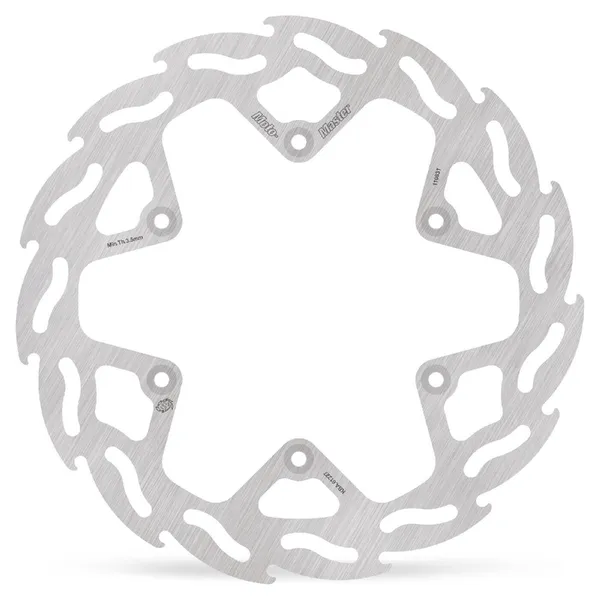 Flame Series Rotor Silver, Stainless Steel-0