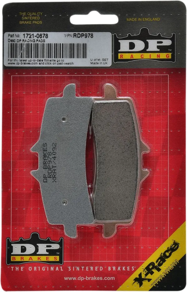 Rdp X-race Titanium Sintered Brake Pads-0