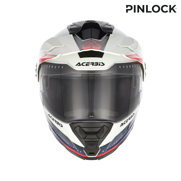 Casca Flip-up Acerbis Rider Graphic Alb/Albastru/Rosu XL-10