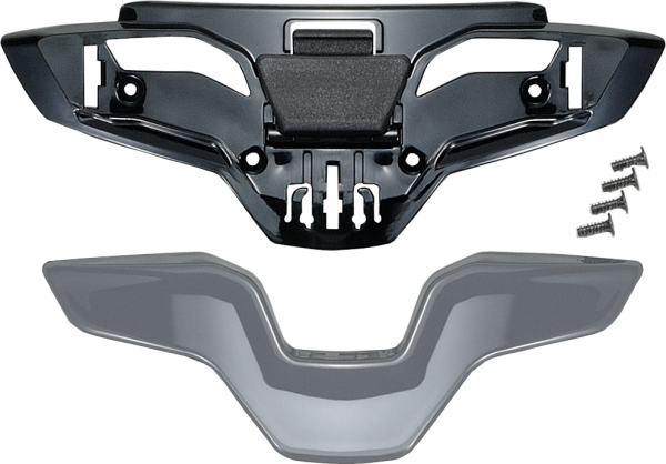 Accesoriu admisie aer inferior casca SHOEI NXR2 Alb lucios-10