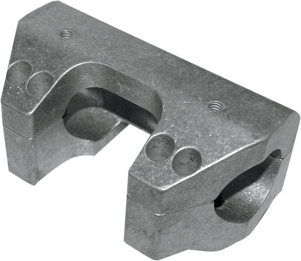 Handlebar Clamp Set Silver, 1, nordicamoto.ro