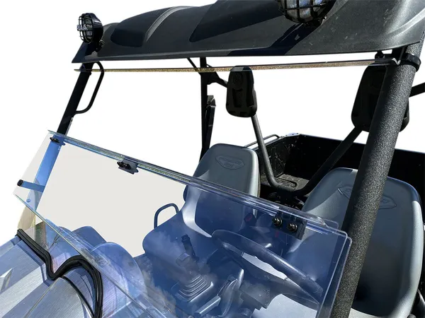 Deluxe Full Folding Windshield Clear -3