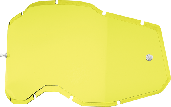 Accuri 2-racecraft 2-strata 2 Goggle Lens Yellow 