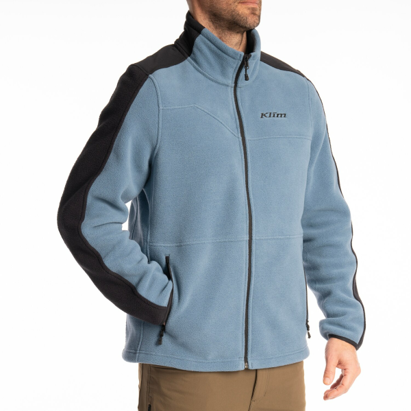 Geaca Snowmobil Klim Teton Crest Fleece Mid Layer Black-15