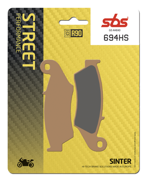 Hs Street Excel Sintered Front Brake Pads, 1, nordicamoto.ro