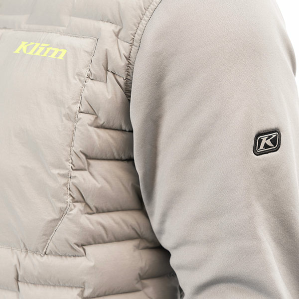 Hanorac Klim Boulder Stretch Down Hybrid Dark Olive - Black-11