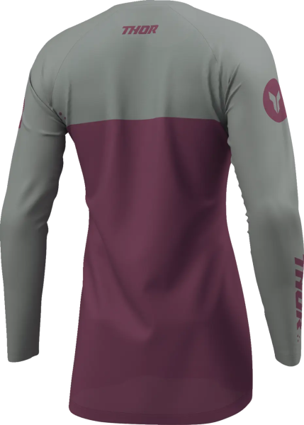 Womens Ridemode Menace Jersey Gray, Purple -3