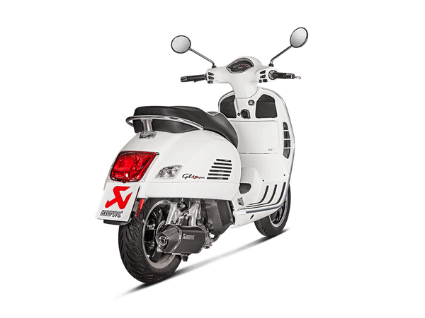 Slip-on Line Muffler Scooter Black -1