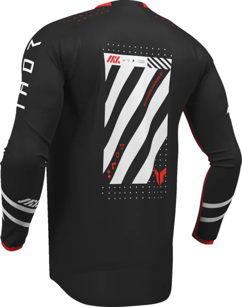 Launchmode Futura Jersey Red, Black -11