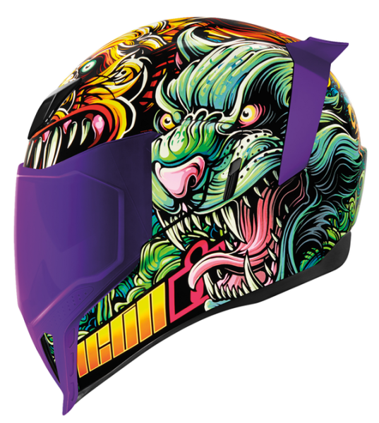 Airflite Csf23 Helmet Yellow, Green -7