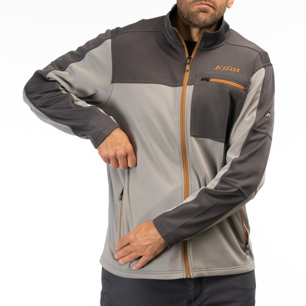 Geaca Snowmobil Klim Glacier Mid Layer Black-4