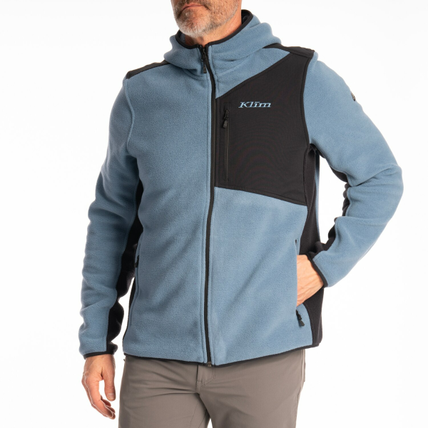Hanorac Snowmobil Klim Teton Crest Fleece Black - Asphalt-15