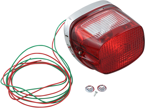 Taillight Assembly Chrome, 1, nordicamoto.ro