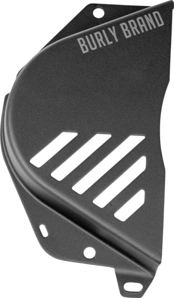 Slash Cut Front Sprocket Cover Black, 2, nordicamoto.ro