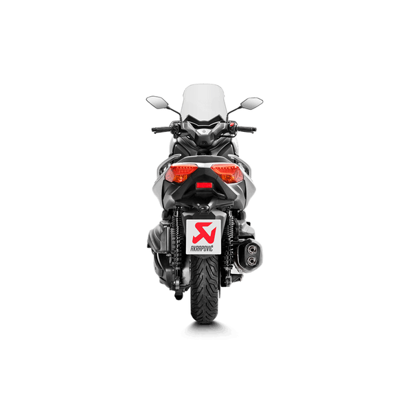 Slip-on Line Muffler Scooter Black, Carbon Fiber-6