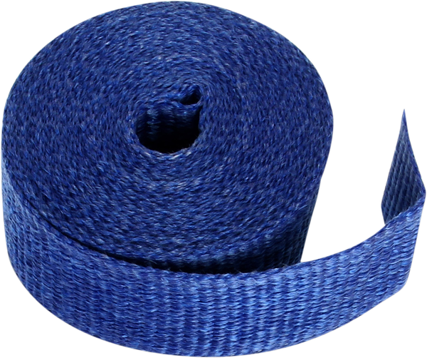 Fiberglass Exhaust Wrap Blue, 1, nordicamoto.ro