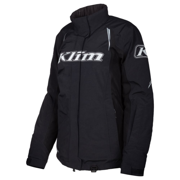 Geaca Snowmobil Dama Klim Strata Black/Metallic Silver Insulated-2