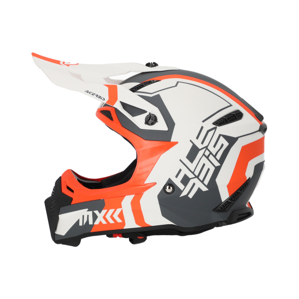 Casca Acerbis Profile 5 White/Orange-1