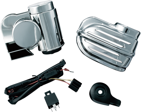 Wolo® Bad Boy Air Horn Kit Chrome, 1, nordicamoto.ro