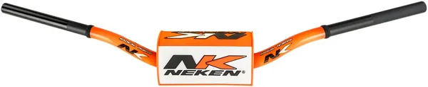 Variable Diameter Handlebar With Conical Design Black, Orange, White-0