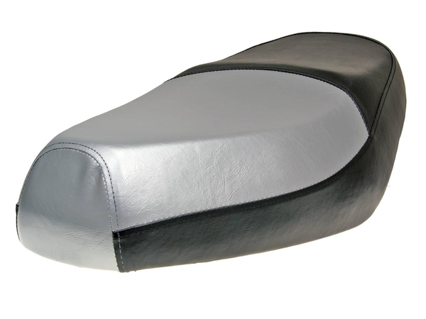 Complete Seat Black, Silver, 1, nordicamoto.ro