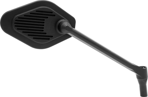 Adjustable Mirror Long Stem 18 Cm Black Edition Black , 1, nordicamoto.ro
