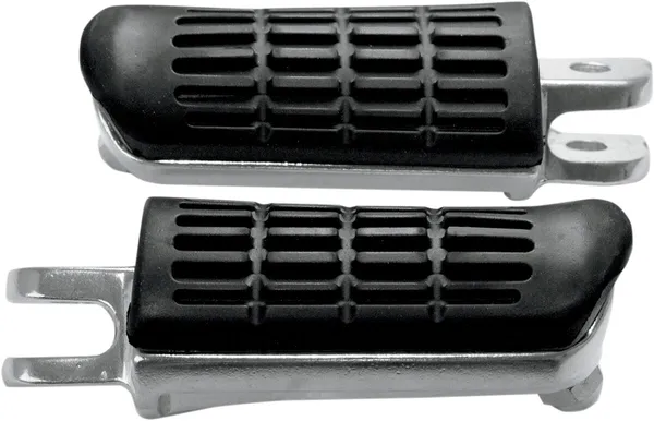 Oem-style Replacement Footpegs Black, Silver-0