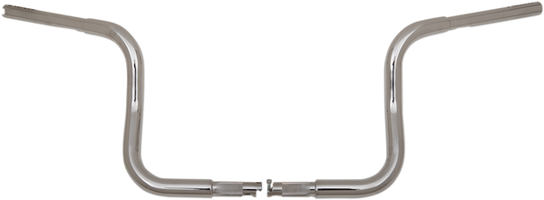 1-1/4(r) Ez Install Round Top Handlebar Silver, 2, nordicamoto.ro