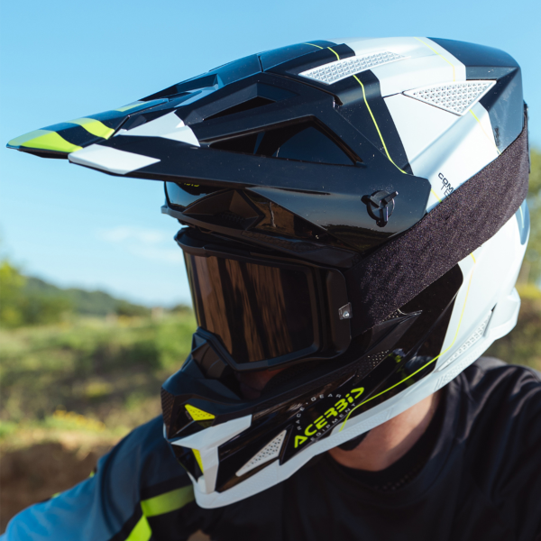 Casca Acerbis T711 Negru/Alb XXL-1