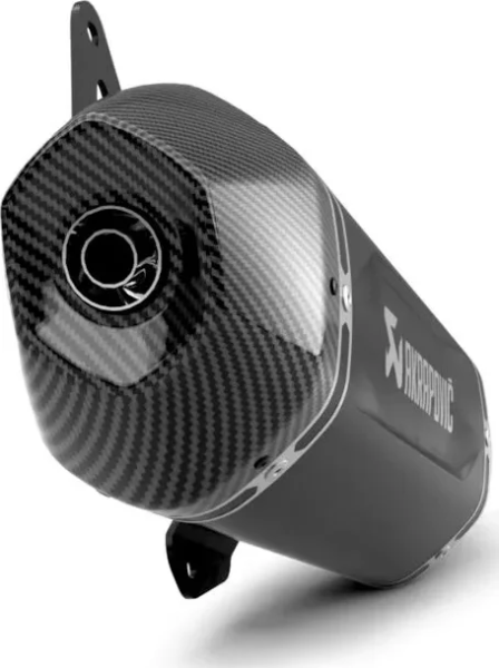 Slip-on Line Muffler Scooter Black -1