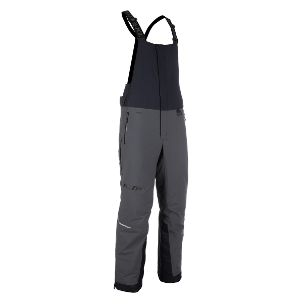 Pantaloni Snowmobil Klim Element Bib Insulated Asphalt - Black-19