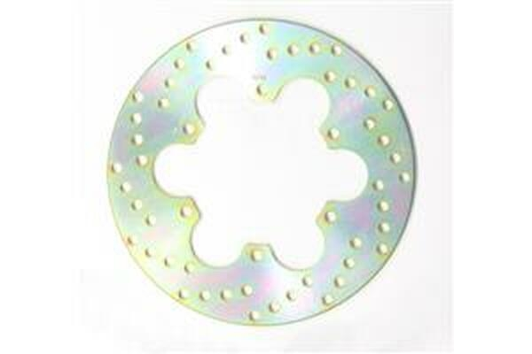 Round D-series Fixed Offroad Brake Rotor Gold, Zinc, 1, nordicamoto.ro