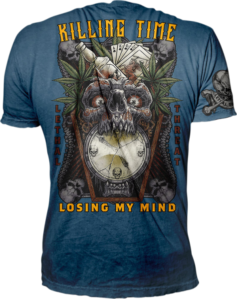 Killing Time T-shirt Blue XL, 3, nordicamoto.ro