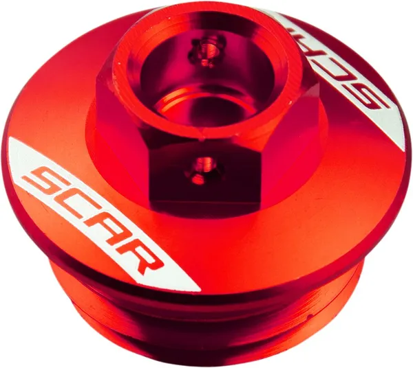 Oil Filler Cap Red-0