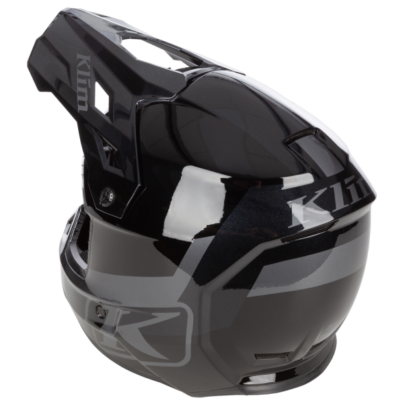 F3 Helmet ECE Icon White - Monument Gray-2