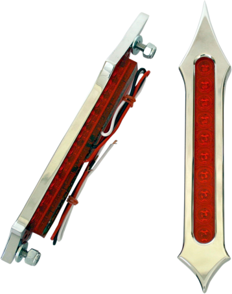 Led Bag Lights Red, 2, nordicamoto.ro