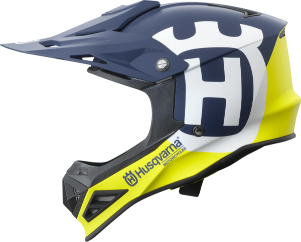 Casca Copii Husqvarna Railed Blue/Yellow-5
