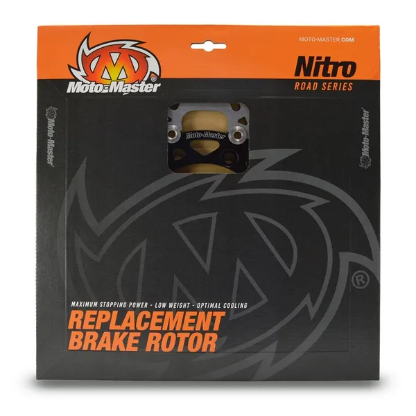 Nitro Series Brake Disc Black, Silver-1