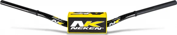 Ghidon cu diametru variabil și design conic, negru, galben, 1, nordicamoto.ro