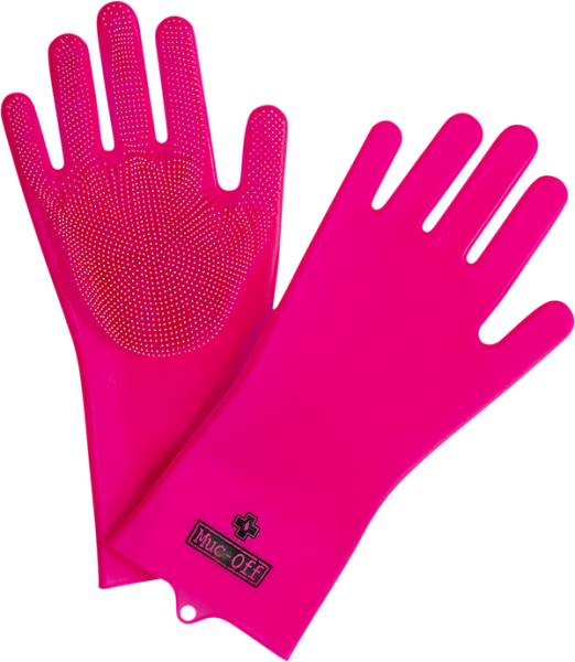 Scrubber Utility Gloves Pink -0