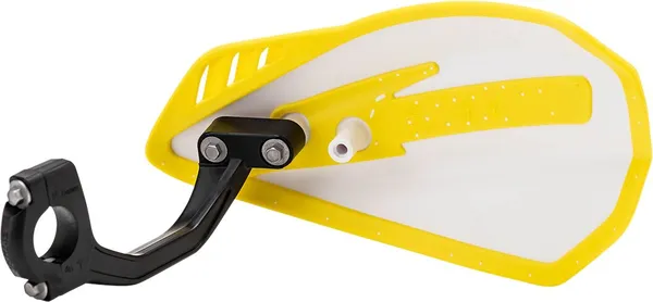 Cyclone Handguards White, Yellow-3