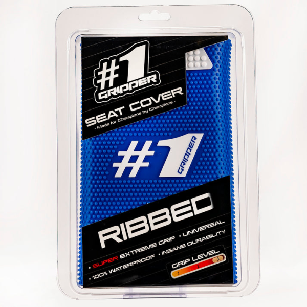 Husă Universală pentru Șa ONEGRIPPER RIBBED Albastru Deschis/Alb – Enduro & Motocross, 2, nordicamoto.ro
