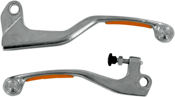 MOOSE RACING Competition Lever Orange, Silver