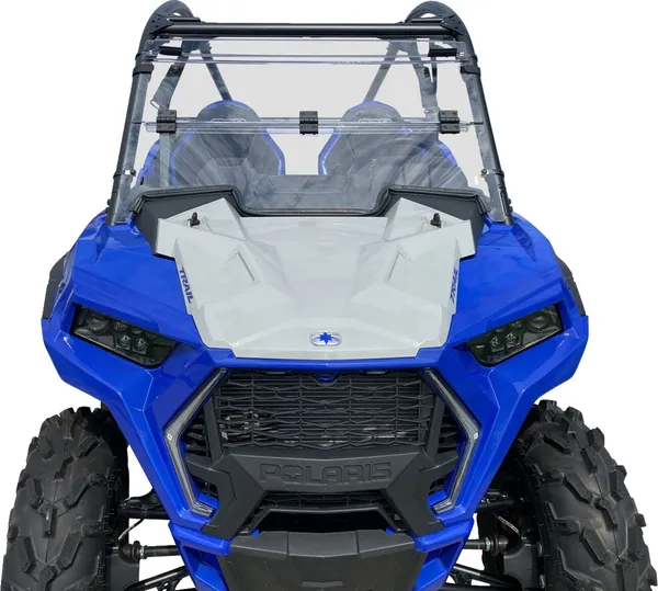 Deluxe Full Folding Windshield Clear -0