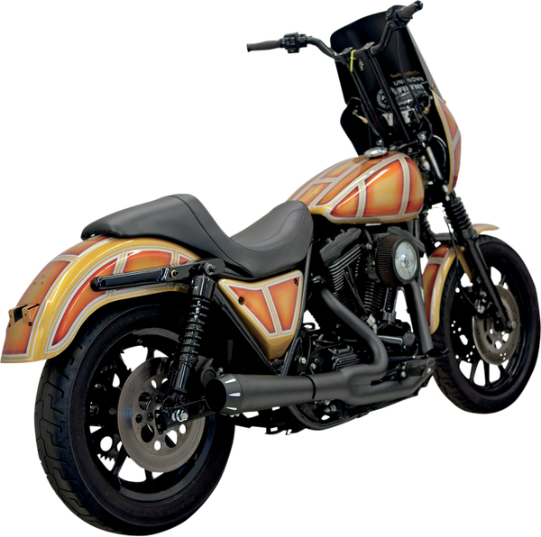 Road Rage 2:1 Exhaust System Black, 1, nordicamoto.ro