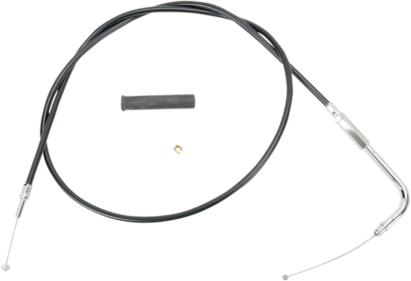 Black Vinyl Throttle/idle Cable Black, 1, nordicamoto.ro