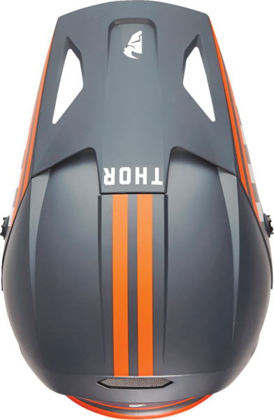 Sector 2 Combat Helmet Orange, Blue, Gray -0