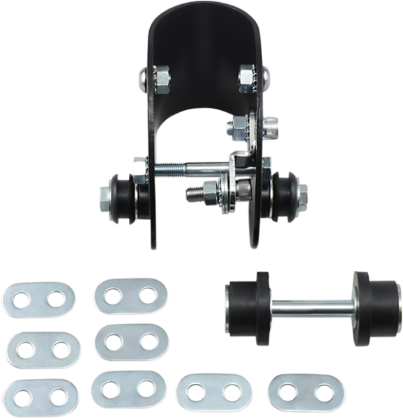 Replacement Rubber-mounting Kit Black, 1, nordicamoto.ro