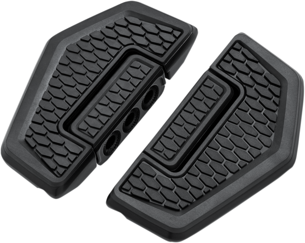 Hex Folding Floorboard Black, 1, nordicamoto.ro