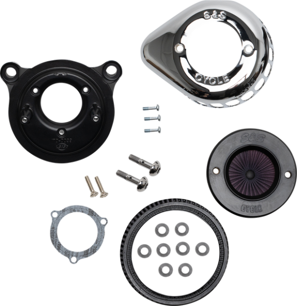 Air Stinger Air Cleaner Kit Silver, 2, nordicamoto.ro